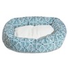 Majestic Pet 40" Charlie Emerald Sherpa Bagel Bed
