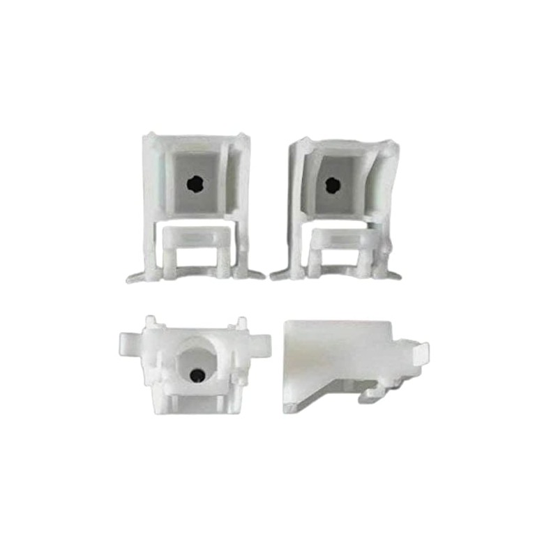 Track and Blind Support Brackets White Caravan Window Curtain Track