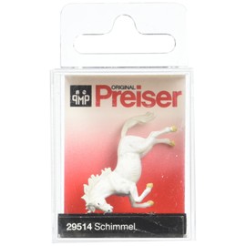 Preiser 1/87 th - PR29514 - Model Railways - Horse White