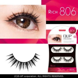 D-UP Eyelash Rich 806 (False Eyelashes)