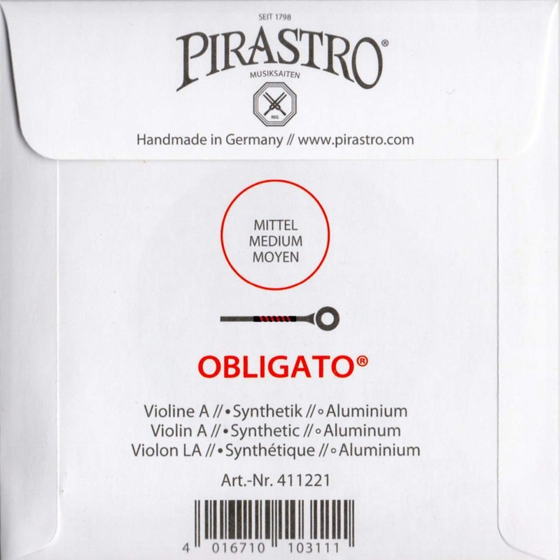 Violin Strings Fill E (Gold), A, D, G Wire Set