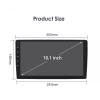 JOYINCAR 10" Double 2 Din Android Touch Screen Car Stereo