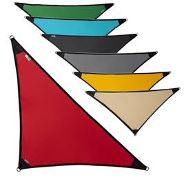 freigarten.de Sonnensegel Wasserdicht Sonnenschutz 100% Schutz vor UV dreieckig 2,0m x 2,0m x 2,8m