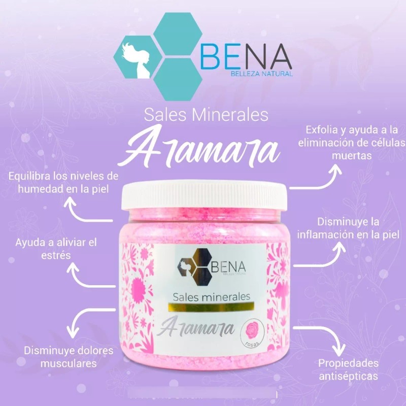 BENA Sales Para Pedicure Spa Efervescentes Baño 3kg Surtidos Bena