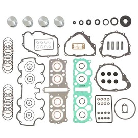 Engine Rebuild Kit w/ .25 Oversize Pistons - Fits Honda CB750-1969-1976