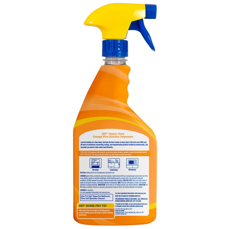Zep Home Pro Orange Plus Kitchen Degreaser - 24 Fl.
