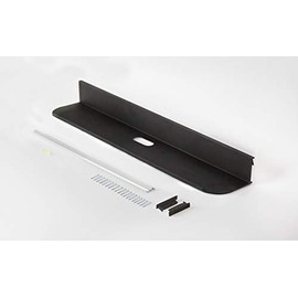 EZ-Hang by HANGMAN No Stud Premium Sound Bar Shelf 22", Black Powder Coat, (EZ-SBS22)
