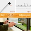 2-in-1 Upgraded Door Security Bar & Sliding Patio Door (2