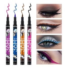 Universo en Linea Delineador Ojos Eyeliner Make Up Larga Duración Waterproof F