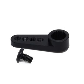 SERVOMY- 21T 25T RC Servo Arm Upgrade Mini Servo Arm Accessory for Small Mini Servo Upgrade Parts, 2Pcs (Black（21T-5mm）)