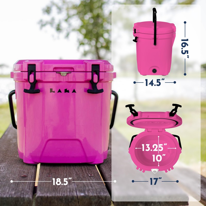 Laka Coolers 20 Qt Cooler - Lime Green