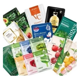 E-karly 10 Mascarillas Coreanas Hidratantes De Tela Individuales