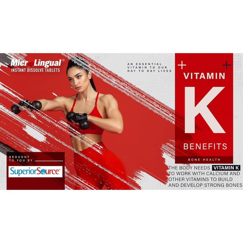 Superior Source K2 (MK-7) 100 mcg, with D3 (5,000 IU)