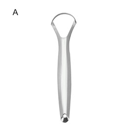 Tartar Removal Tool Oral Tongue Scraper Cleaner Portable Non-slip Handle Tongue Brushes, Scrapers and Cleaners Oral Care