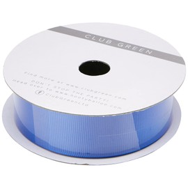 CLUB GREEN GROSGRAIN RIBBON ROYAL BLUE 25mmX10MT, Fabric, 12.1 x 12.1 x 3.08 cm