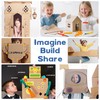 FEMBW Cardboard Construction Kit – 150 PCS DIY STEM Craft