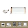 FYUEROPA 12 Pcs Sushi Plates with Sauce dish and Chopsticks,