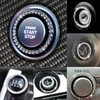 2pcs Bling Car Cup Holder Coasters & 2pcs Push Start