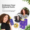 Kit vegano Herbishh Just Curls: champú, acondicionador y tratamiento profundo