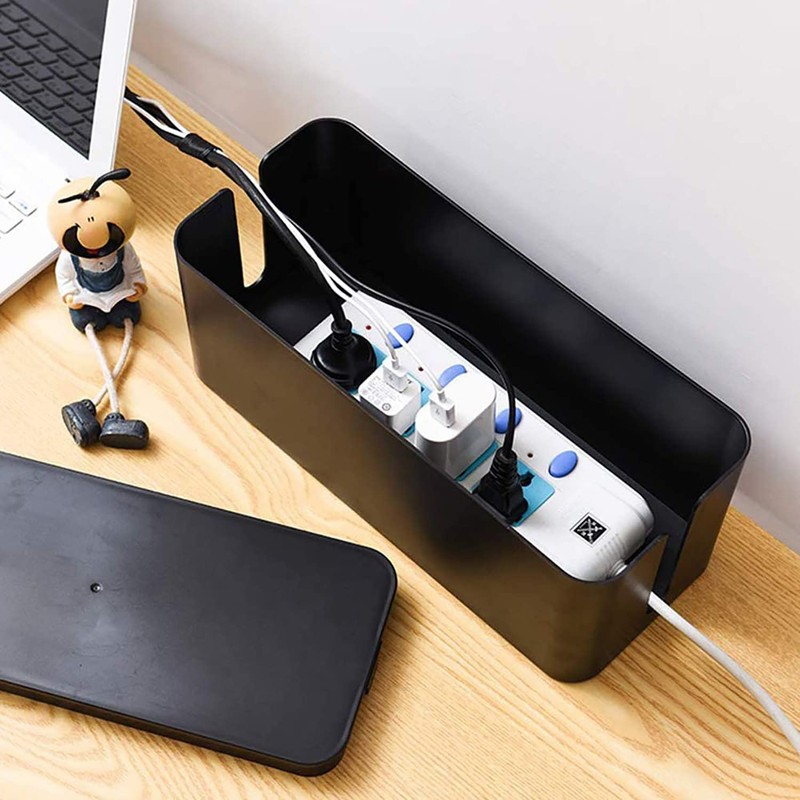 Cable Storage Box, Power Tap, Storage Case, Hide Wiring, Outlet,