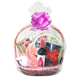 20 CT Cellophane Bags, 24x30 inches Plastic Clear Gift Bags, Large Clear Basket Bag Wrap for Gift, Wine Bottles, Bridal, Wedding, Baby Showers Party Supplies