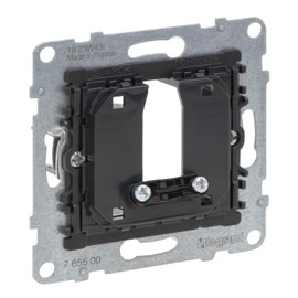 LEGRAND, Seano 765500 Cable Outlet without Clamp Block, Insert, Strain Relief for Maximum Cable Diameter of 12 mm, IP 21