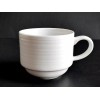 Sant' Andrea Botticelli by1880 Hospitality 9oz Stackable Bright White Coffee