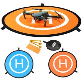 TS.CORP Landing Pad for Drones, 29.5 inches (75 cm), Heliport, Parking Park, Foldable, Quick Folding, Storage Bag Included, Special Box Packaging