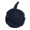 Blue Rope Knot Cotton Door Stop