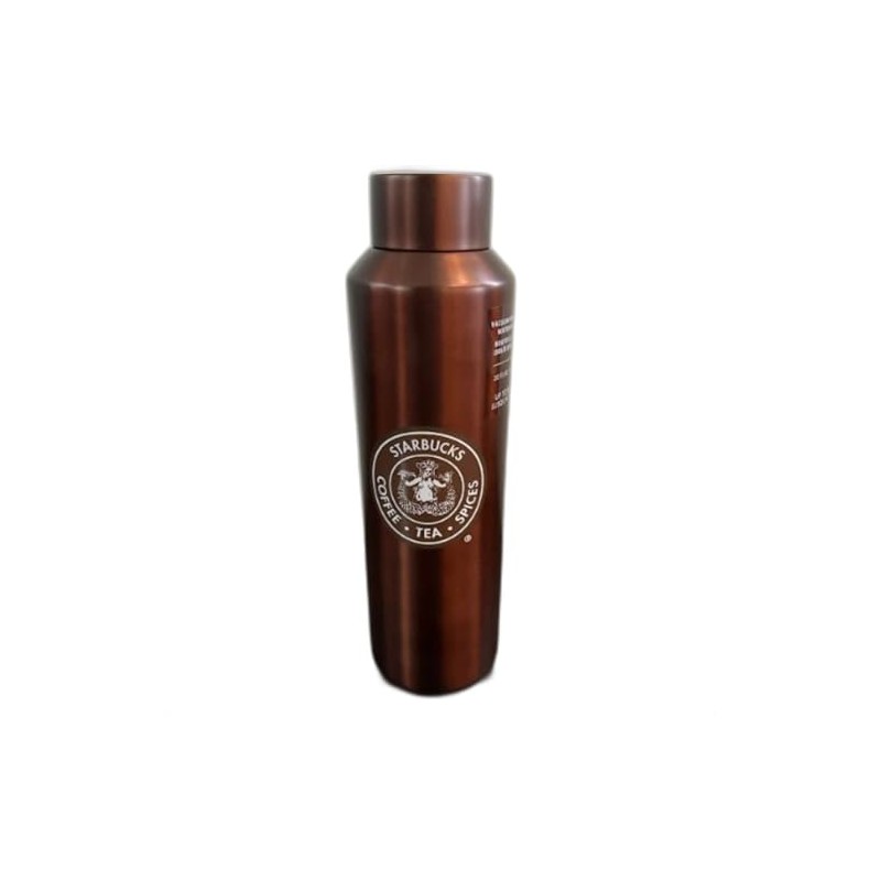 Starbucks Pikes Place Original Logo Copper SS Water Bottle 20oz