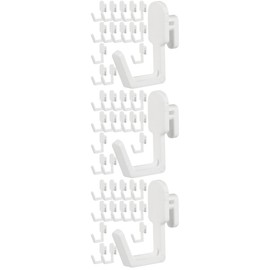 iplusmile 72pcs Pegboard Hooks Tool Organizer for Garage Kitchen Workshop Pegboard Tool Holders for Tidy Storage and Easy Access