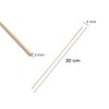 Mendi 150 Wood Sticks 30 cm x 3 mm