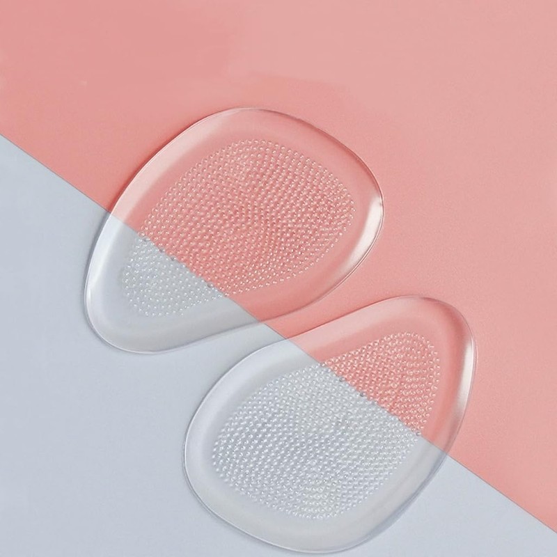 Ball of Foot Cushions for Women, 4 Pads Reusable Metatarsal