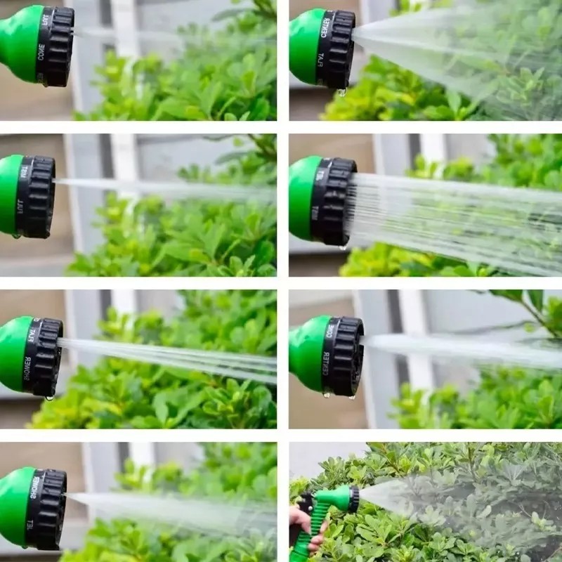 Espinope Manguera Expandible Compacta Retractil Jardín Con Pistola