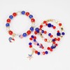 Briutn USA Beaded Bracelet with Heart Stars Charms for Women