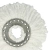 vhbw 4 x Mop Covers Compatible with Leifheit Clean Twist