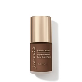 Jane Iredale Beyond Matte 3-in-1 Liquid Foundation, Long-wear, Buildable Coverage, Vegan, Clean, Cruelty Free, Semi Matte Finish, M17