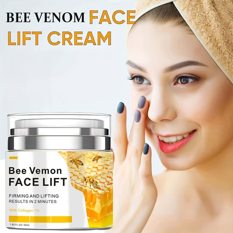 Krmspe Bee Venom Cream, Bee Venom Face Lift Cream for
