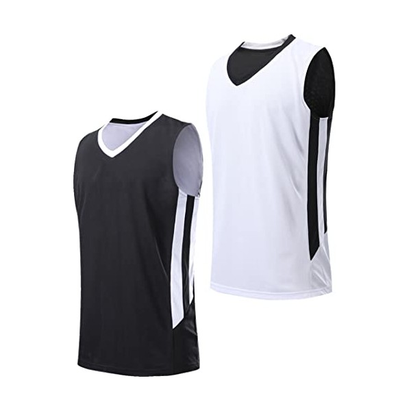 Youth Boys Reversible Mesh Performance Athletic Basketball Jerseys Blank Team