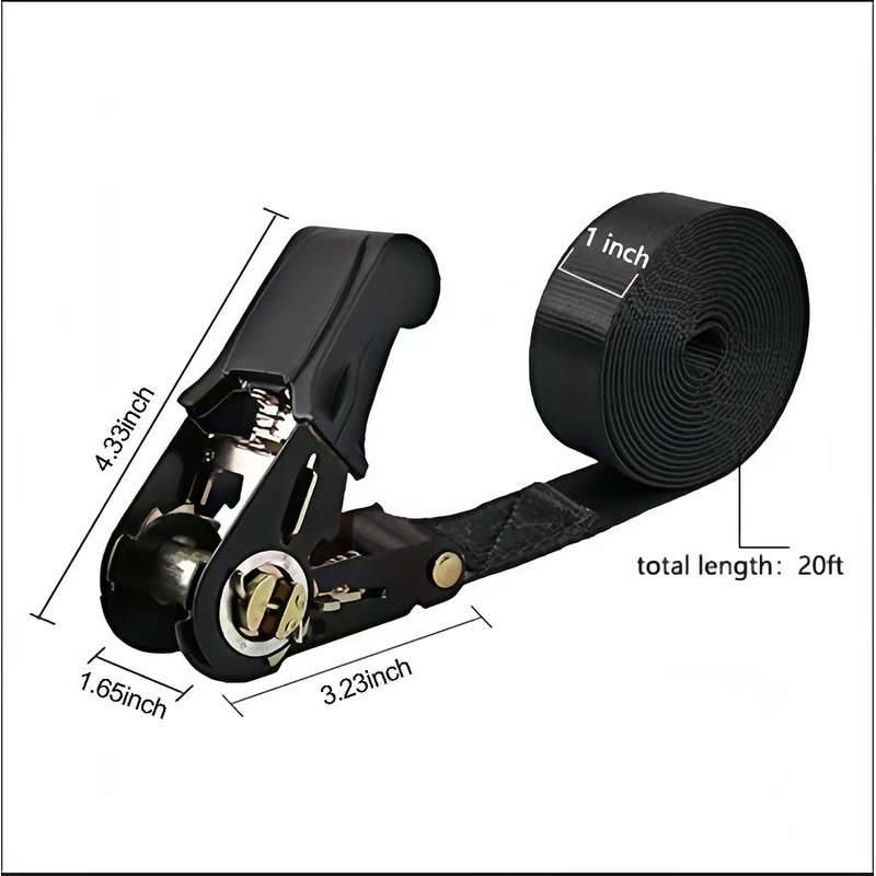 Endless Ratchet Tie Down Straps Heavy Duty Cargo Tie Downs,