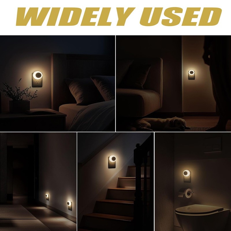 Night Light Plug in with Dusk to Dawn Smart Sensor
