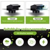 Rossesay Roof Vent Cap with Damper Removable Screen and Bottom