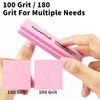 HAWATOUR Nail Files and Buffers, 8 Pieces Manicure Kit for