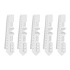 5pcs Ophthalmic PD Ruler Clear Data Marking Smoothing Edges Pupillary