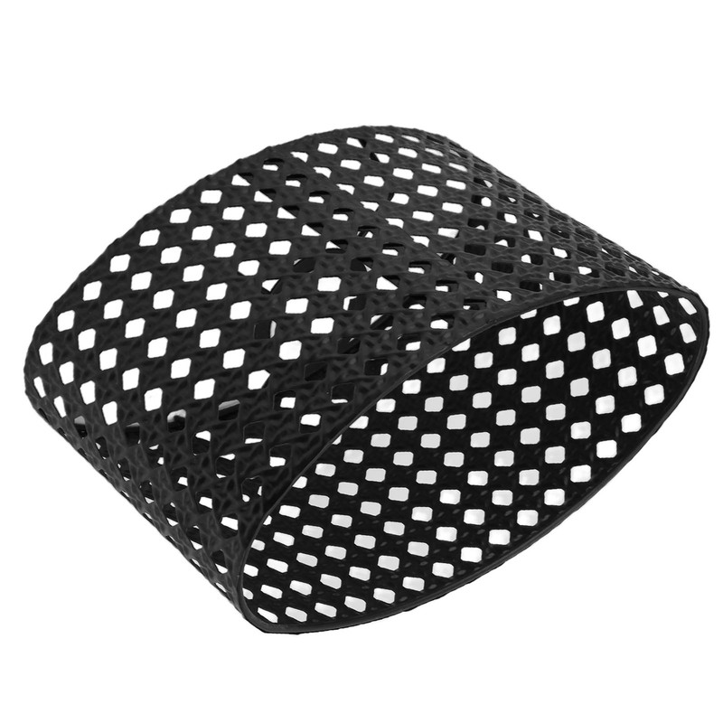 Iron Hollow Oval Lampshade Metal Engraving Hollow Lampshade Compatible for