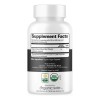 Organic Side Maca Negra Orgánica 500mg 60 Caps Sfn
