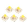 45Pcs Mechanical Keyboard Switches Waterproof Backlight Silent Linear Mechanical Key