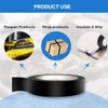 Wapodeai 3PCS Electrical Tape, Flame Retardant Indoor Outdoor High Temperature