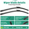 28" 28" 11" Windshield Wiper Blades Replacement for Ford Escape