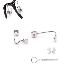 Eyeglass Nose Pads Arm Stainless Steel Pieces Glasses Repair Kit Sunglasses Parts
